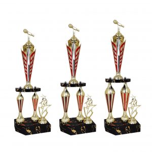 Acrylic Trophy AC4040 – Acrylic Microphone & Star Trophy