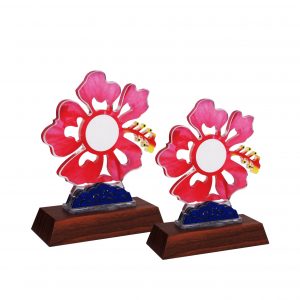 Acrylic Plaques AC4139 – Acrylic Hibiscus Plaque