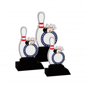 Acrylic Plaques AC4147 – Acrylic Bowling Plaque