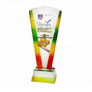 Crystal Plaques CR3019 – Exclusive Liuli Crystal Trophy