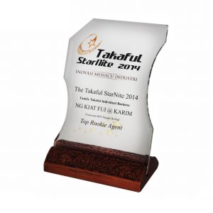 Crystal Plaques CR3038 – Exclusive Wood & Crystal Plaque Crystal Plaques CR3038 – Exclusive Wood & Crystal Plaque