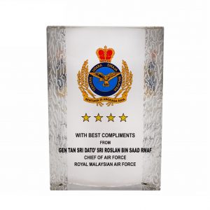 Crystal Plaques CR3086 – Exclusive Crystal Plaque
