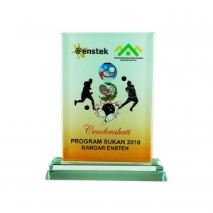 Crystal Plaques CR8033 – Exclusive Rectangle Crystal Glass Awards
