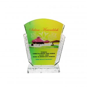 Crystal Plaques CR8129 – Exclusive Crystal Glass Awards