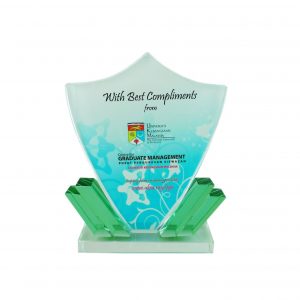 Crystal Plaques CR8160 – Exclusive Shield Crystal Glass Awards