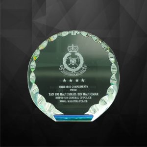 Crystal Plaques CR9004 – Exclusive Round Crystal Plaques Crystal Plaques CR9004 – Exclusive Round Crystal Plaques