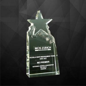 Crystal Plaques CR9014 – Exclusive Crystal Star Award Crystal Plaques CR9014 – Exclusive Crystal Star Award