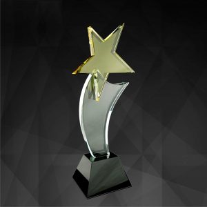 Crystal Plaques CR9057 – Exclusive Crystal Star Award Crystal Plaques CR9057 – Exclusive Crystal Star Award