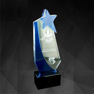 Crystal Plaques CR9091 – Exclusive Crystal Star Award Crystal Plaques CR9091 – Exclusive Crystal Star Award