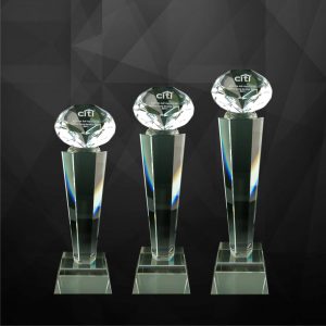 Crystal Trophy CR9095 – Exclusive Crystal Diamond Trophy