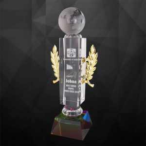 Crystal Trophy CR9107 – Exclusive Crystal Globe Trophy