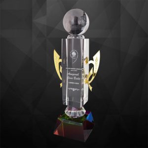 Crystal Trophy CR9114 – Exclusive Crystal Globe Trophy