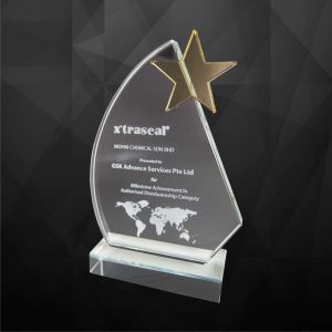 Crystal Plaques CR9125 – Exclusive Crystal Star Award Crystal Plaques CR9125 – Exclusive Crystal Star Award