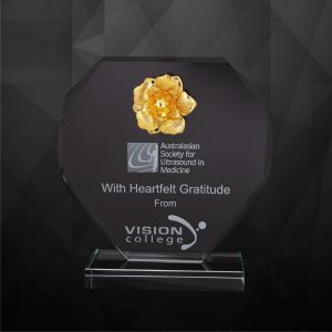 Crystal Plaques CR9220 – Exclusive Crystal Flower Plaques Crystal Plaques CR9220 – Exclusive Crystal Flower Plaques