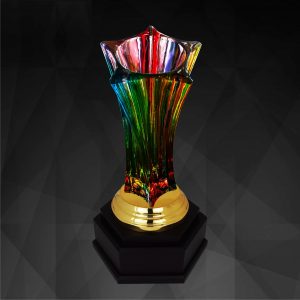Crystal Trophy CR9242 – Exclusive Crystal Vase Trophy