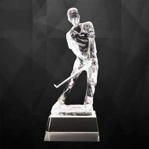 Crystal Trophy CR9275 – Exclusive Crystal Golf Trophy