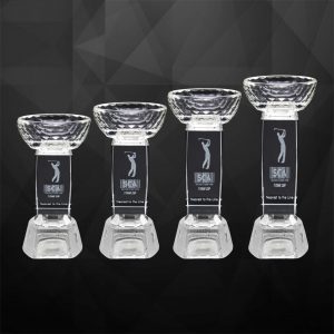 Crystal Trophy CR9280 – Exclusive Crystal Bowl Trophy