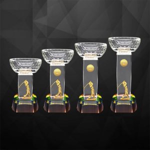 Crystal Trophy CR9285 – Exclusive Crystal Golf Trophy