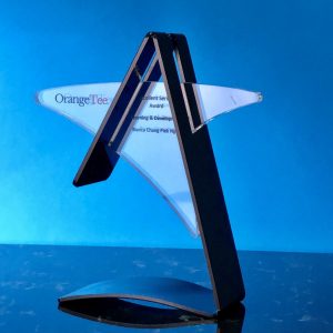 Acrylic Plaques SP5024 – Star Acrylic Plaque