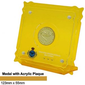 Medals SP5040 – Medal with Acrylic Plaque