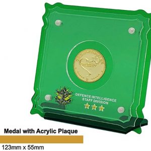 Medals SP5041 – Medal with Acrylic Plaque