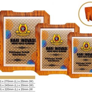 Plaques WP7188 – Modern wooden awards 3D effect printing Plaques WP7188 – Modern wooden awards 3D effect printing