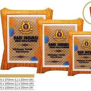 Plaques WP7190 – Modern wooden awards 3D effect printing Plaques WP7190 – Modern wooden awards 3D effect printing
