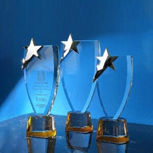 Crystal Trophy CR9315 – Exclusive Star Crystal Trophy