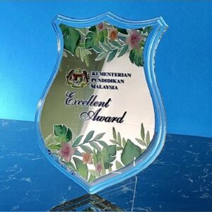 Acrylic Plaques SP5022 – Shield Acrylic Plaque